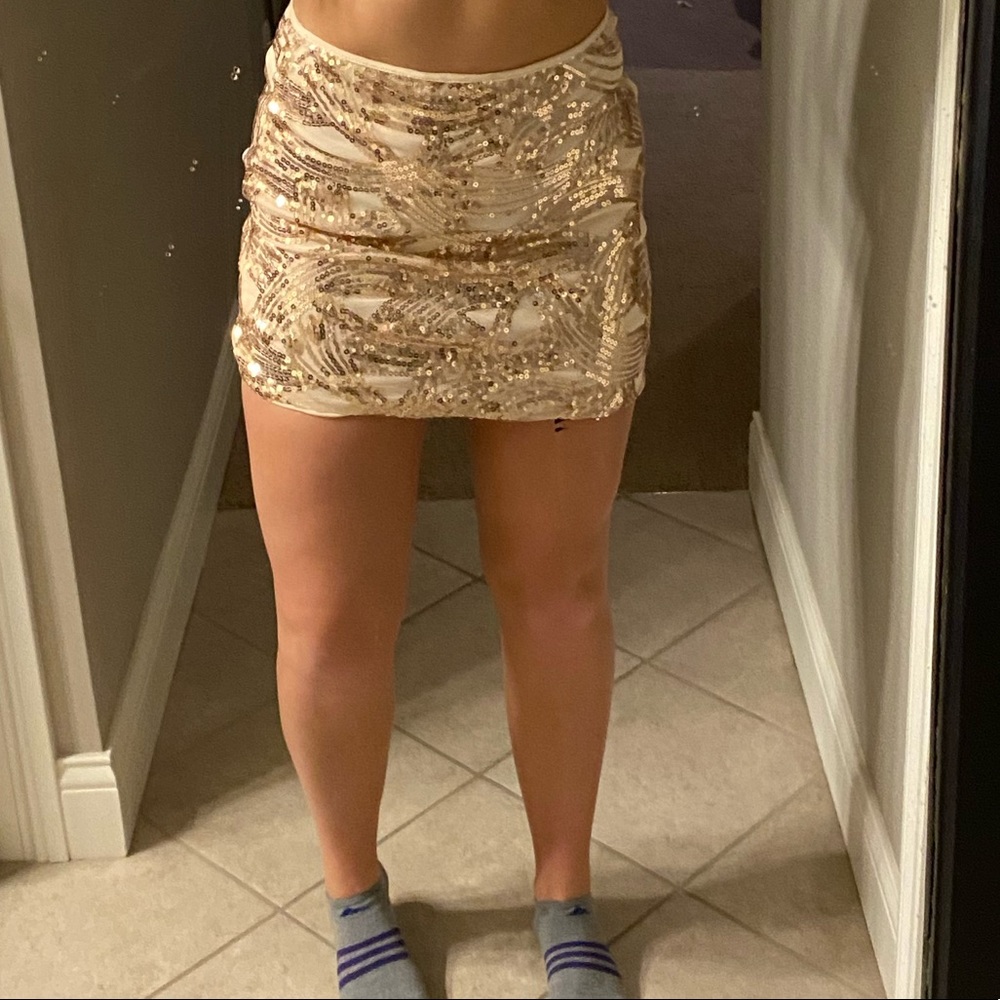 Sparkles, Skirt, Francesca's